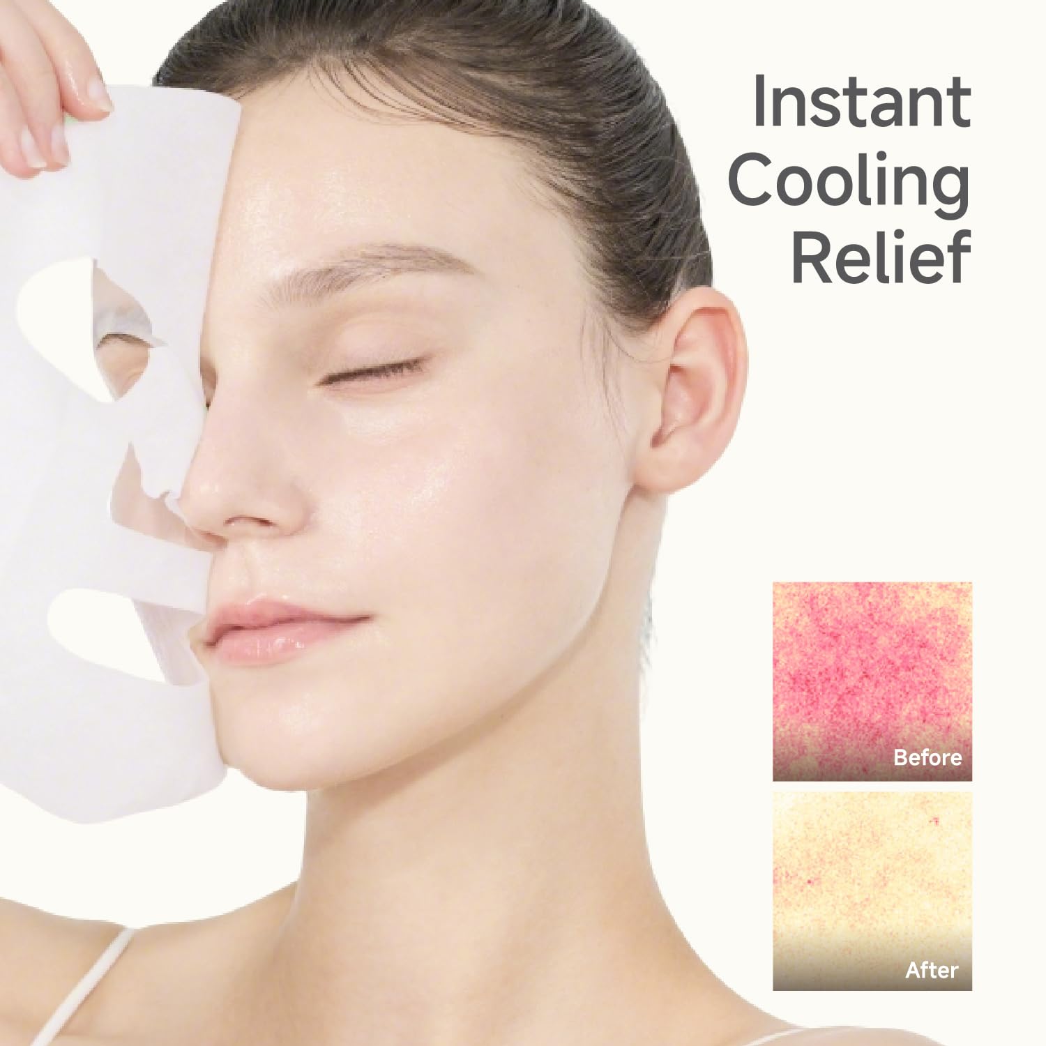 CANDORLOV CDL Icy Spotlight Sheet Mask – Brightening & Cooling (10 Sheets)