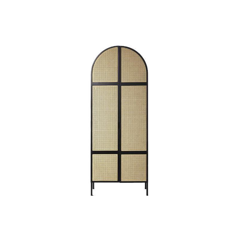 Melisa Rattan Wardrobe, Oak, Solid Wood