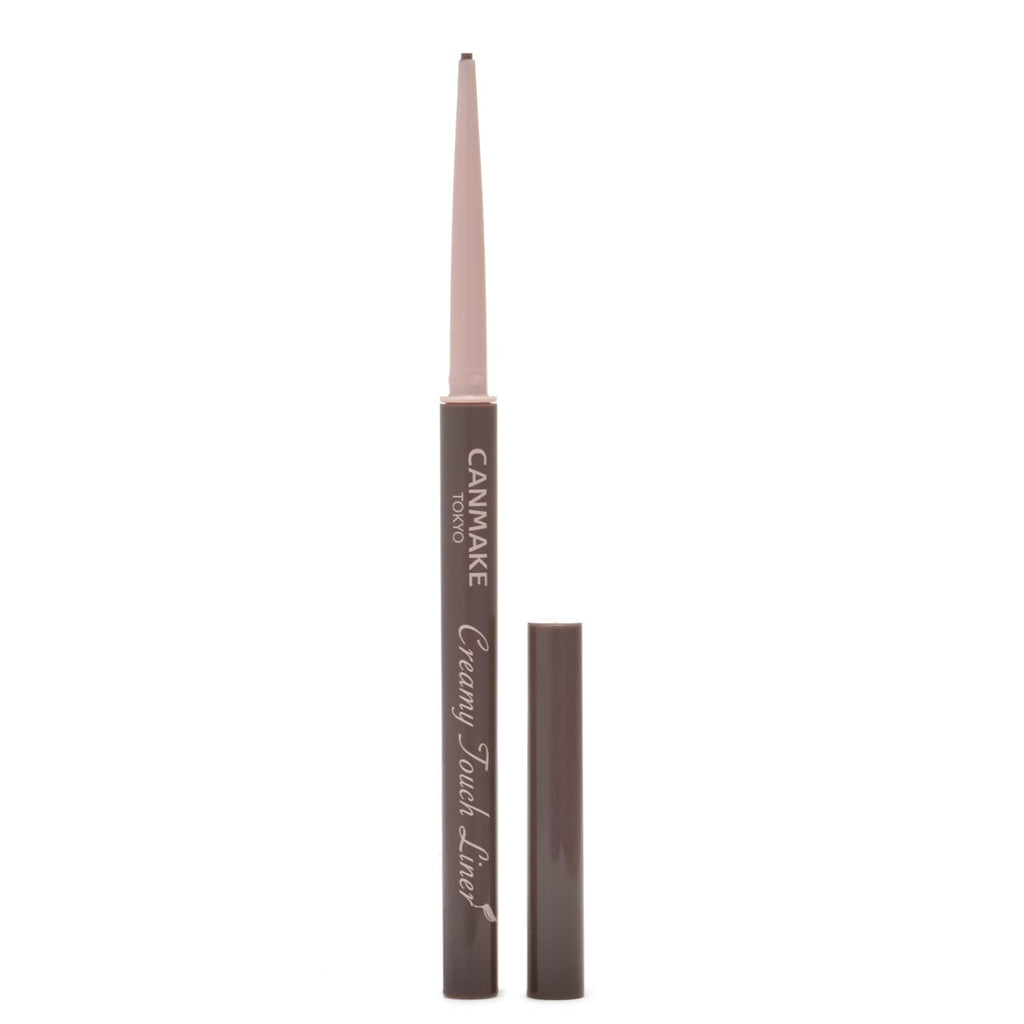 CANMAKE Creamy Touch Liner 1.5mm Slim Eyeliner in Cloudy Gray – Waterproof & Long-Lasting