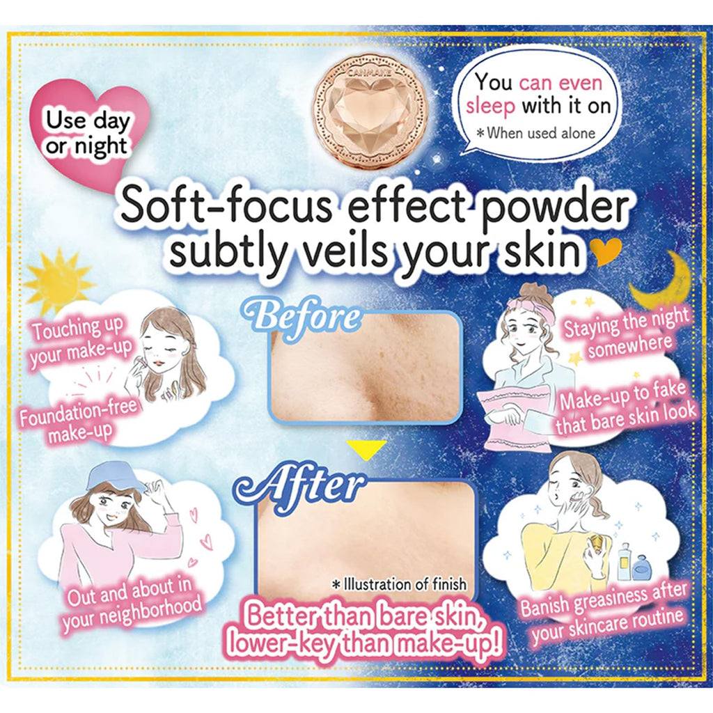 CANMAKE Secret Beauty Powder M01 Clear – Translucent Day & Night Powder