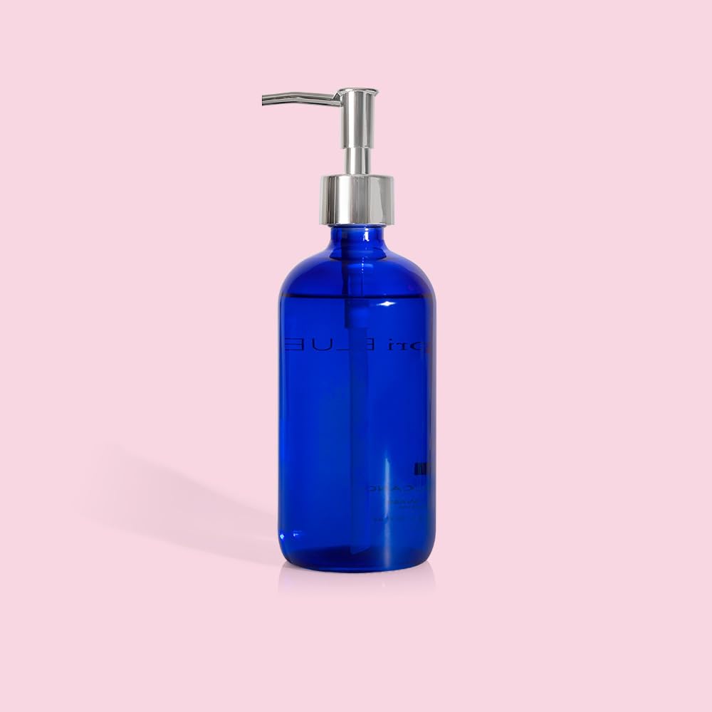 Capri Blue Hand Wash Soap – Volcano Scent, 15 oz Refillable Glass Bottle