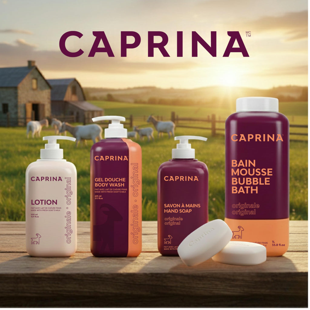 Caprina Fresh Goat Milk Body Wash – ORIGINAL Formula, 625 ml
