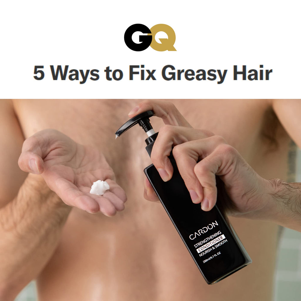 CARDON Hair Growth Set – Strengthening Shampoo & Conditioner for Men | Korean Haircare for Healthy Scalp