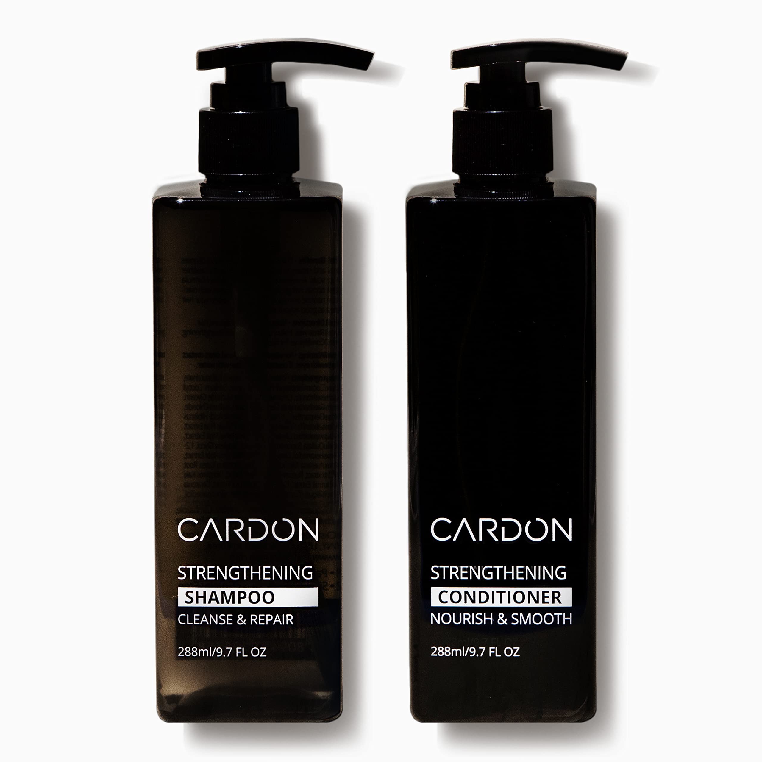 CARDON Hair Growth Set – Strengthening Shampoo & Conditioner for Men | Korean Haircare for Healthy Scalp