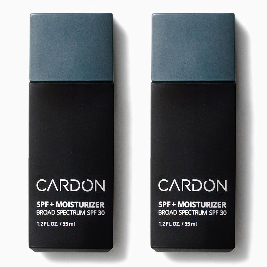 Cardon Men's SPF 30 Sunscreen & Moisturizer with Cactus Extract (2 × 70ml)