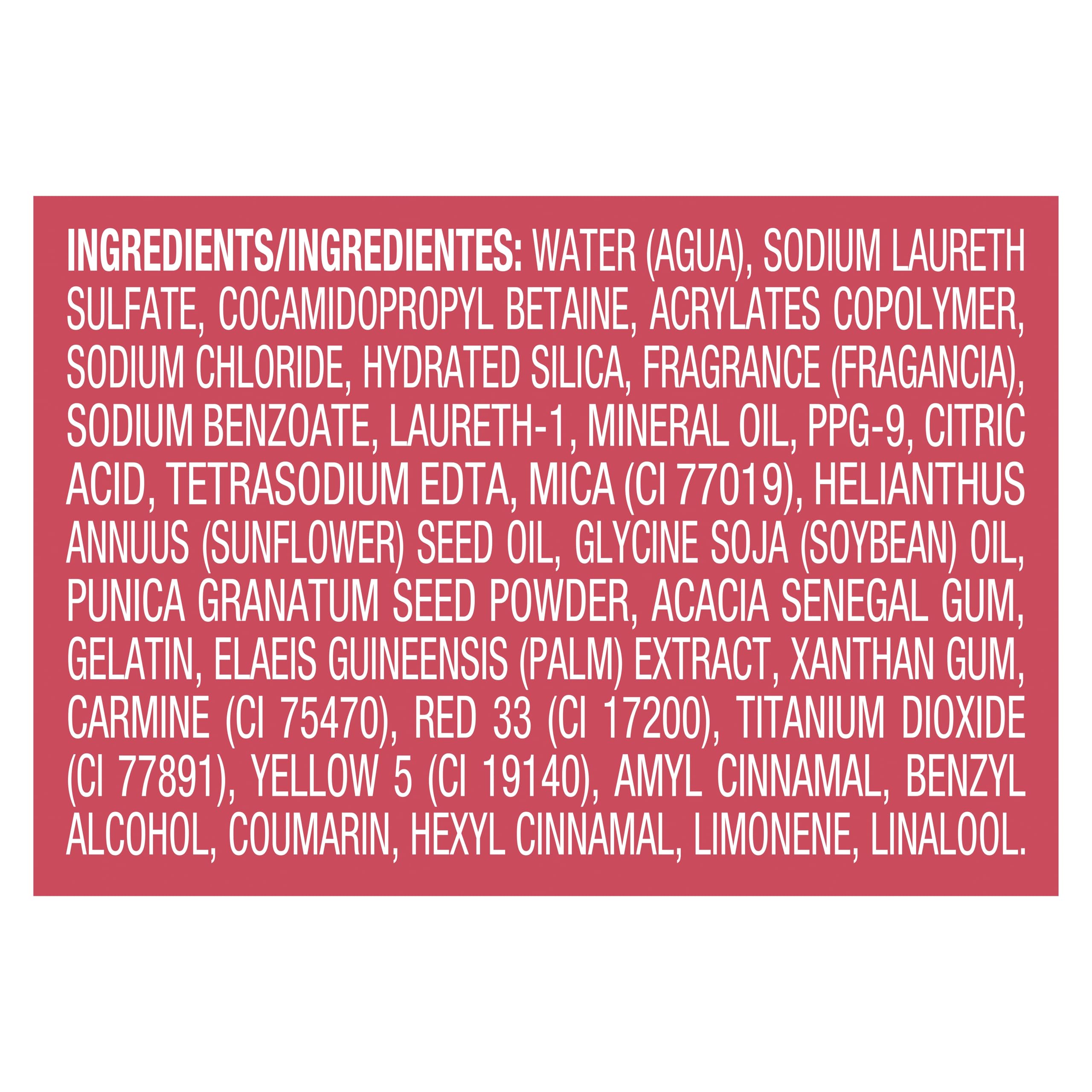 Caress Tahitian Pomegranate & Coconut Milk Body Wash – 20oz Twin Pack | Moisturizing & Exfoliating