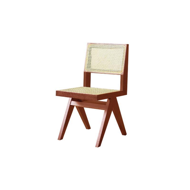 Caribbean Rattan Dining Chair, Oak