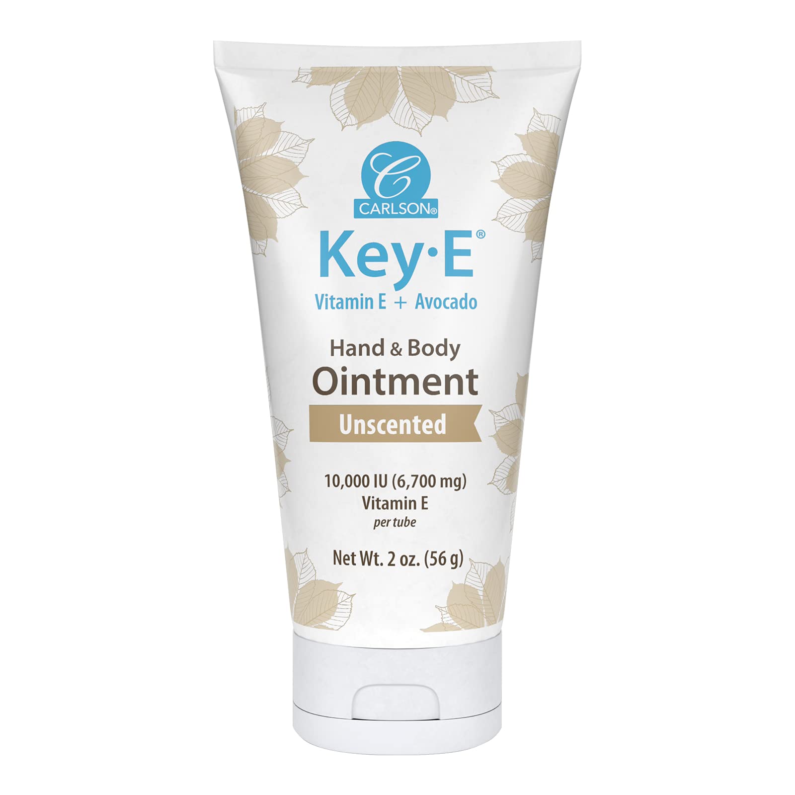 Carlson Key-E Ointment – Fragrance-Free, Petroleum-Free Moisturizer for Very Dry Skin, 2 oz