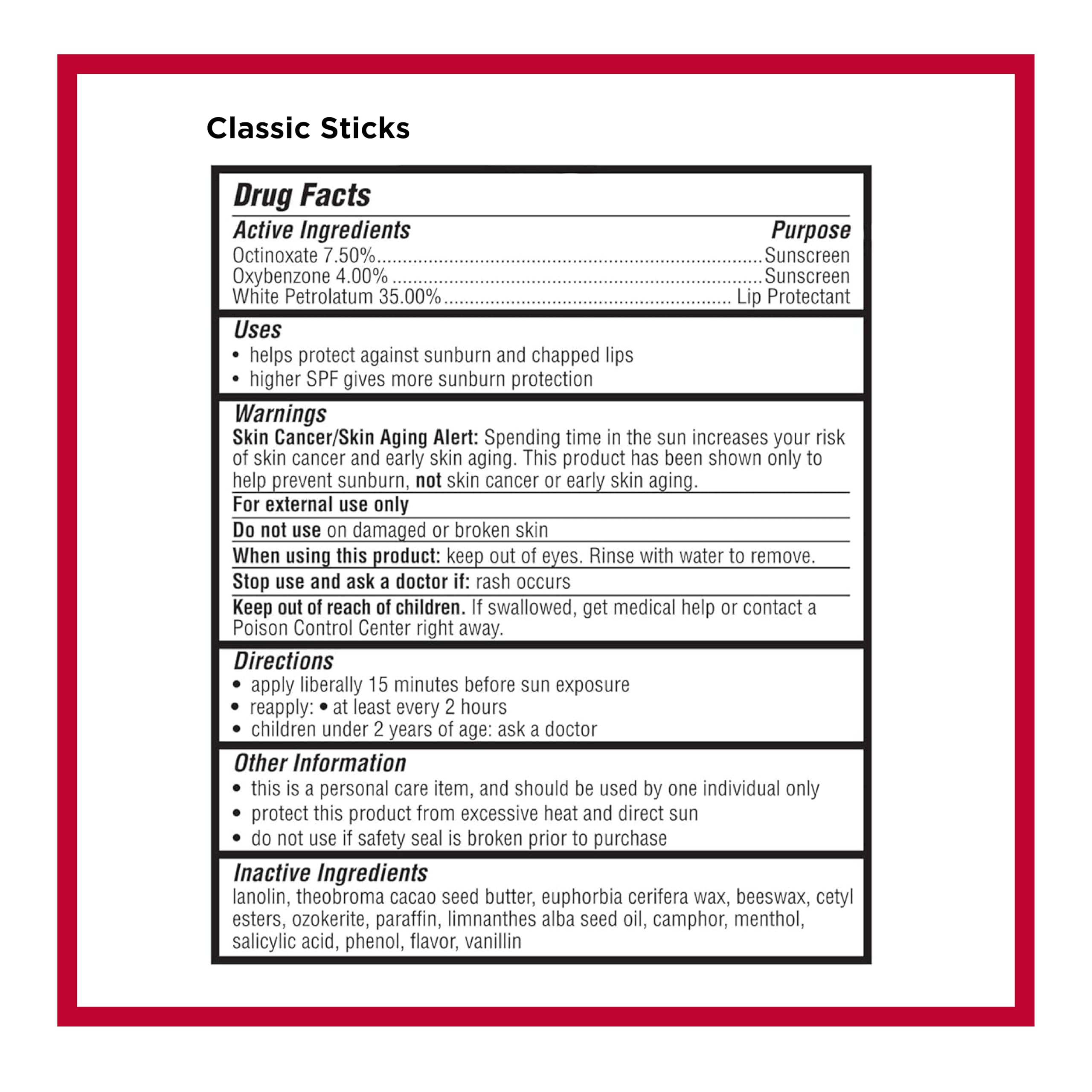 Carmex Classic Medicated Lip Balm Pack – 9-Count Variety (2 Tubes, 7 Sticks)