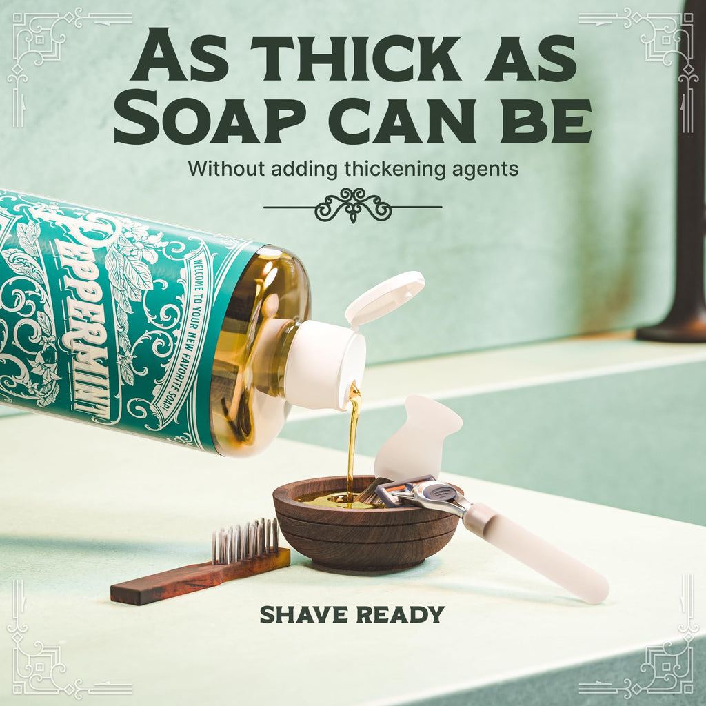 Carolina Castile Soap Peppermint – Organic Olive Oil Castile Liquid Soap