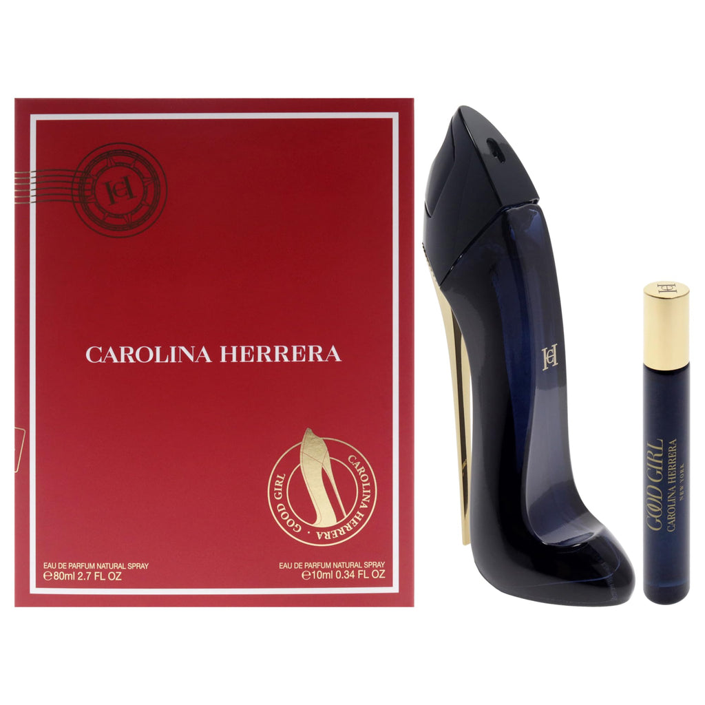 Carolina Herrera Good Girl Gift Set for Women – EDP 2.7 oz + 0.34 oz