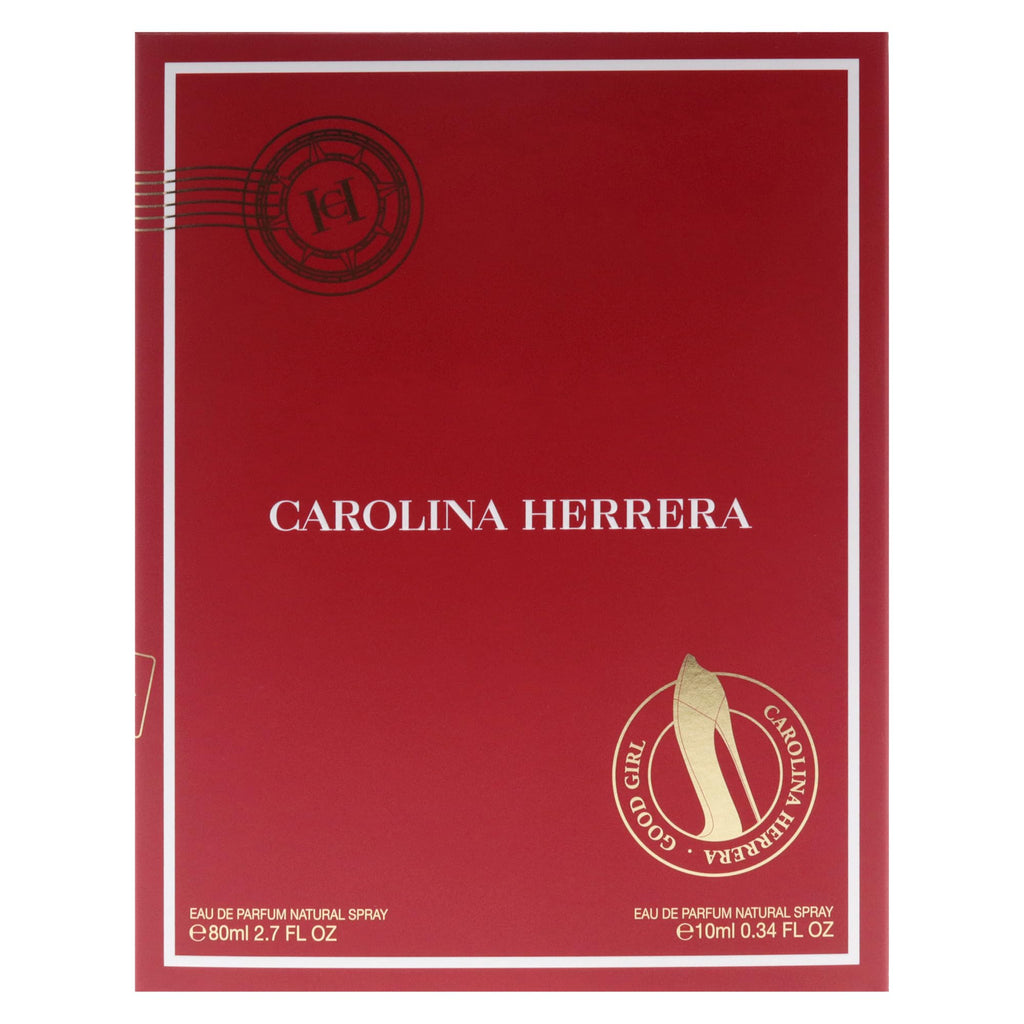 Carolina Herrera Good Girl Gift Set for Women – EDP 2.7 oz + 0.34 oz