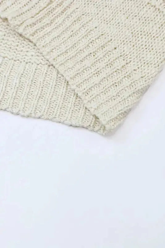 Hollowed Knit Dolman Sleeve Cardigan Women UK
