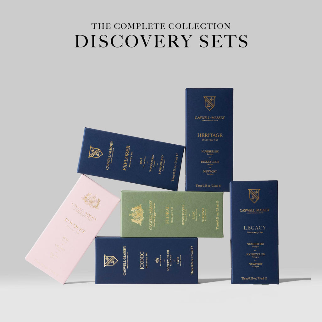 Caswell-Massey Cologne Discovery Set for Men — Travel-Size Fragrance Trio