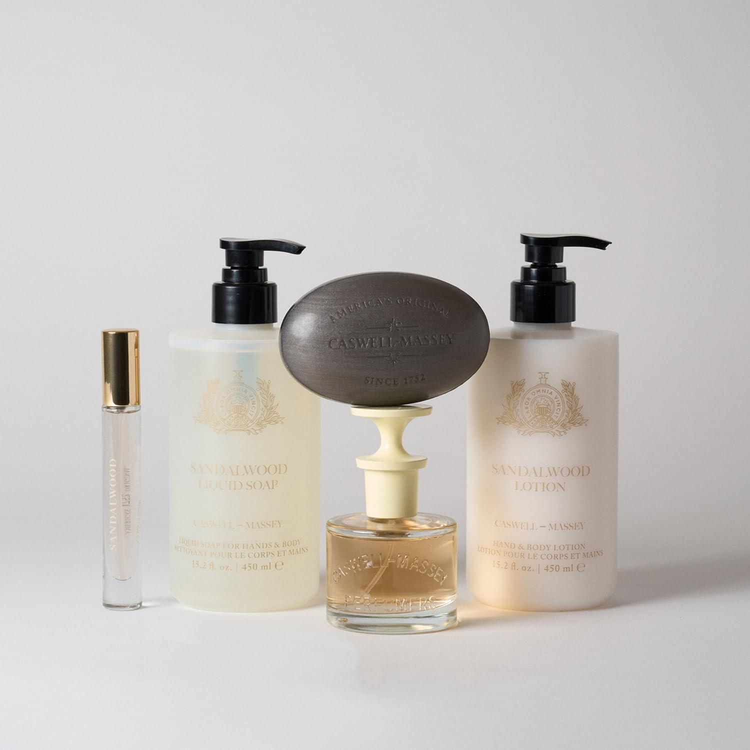 Caswell-Massey Sandalwood Eau De Toilette Spray – 0.25 oz Travel Size