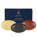 Caswell-Massey Men's Bar Soap Gift Set - Woodgrain & Sandalwood | Triple-Milled & USA Made