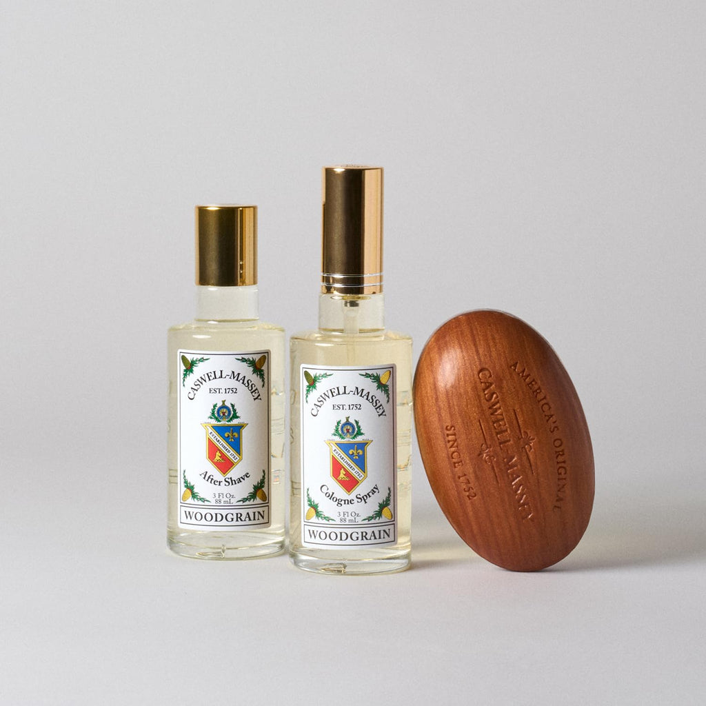 Caswell-Massey Woodgrain Sandalwood Cologne Spray – 0.25 oz Travel Size
