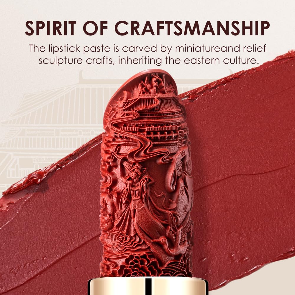 Catkin Moist Lipstick – Hydrating High-Impact Color, Vitamin E & Avocado Oil, Matte Finish (2pcs Set 01)