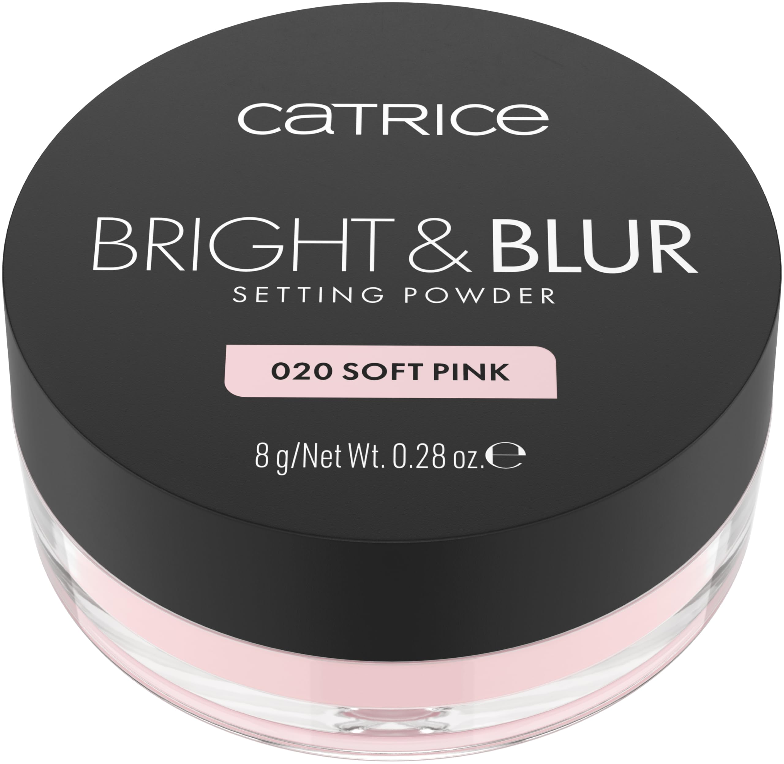 Catrice Bright & Blur Loose Setting Powder Soft Pink 020 — Fragrance-Free, Lightweight, Vegan & Cruelty-Free