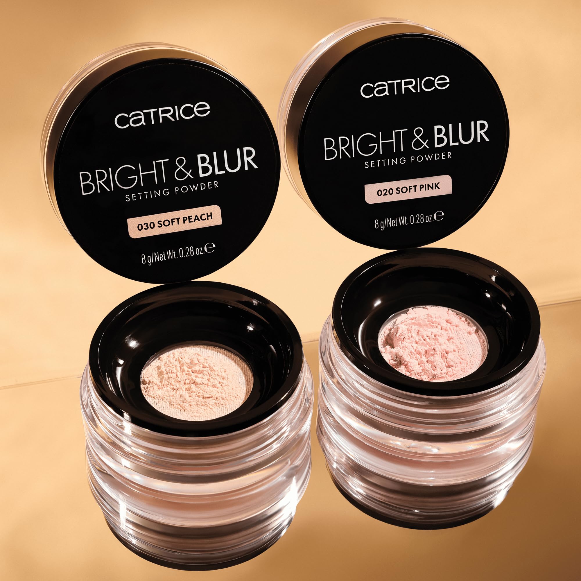 Catrice Bright & Blur Loose Setting Powder Soft Pink 020 — Fragrance-Free, Lightweight, Vegan & Cruelty-Free