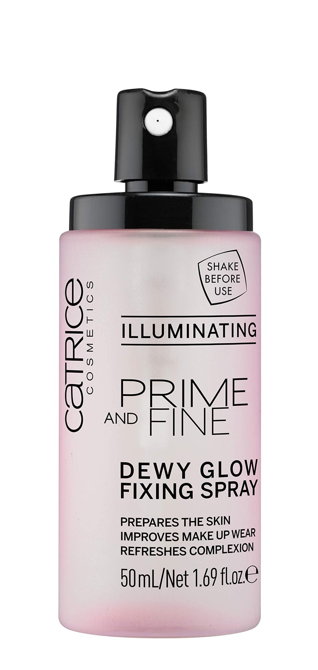 Catrice Prime & Fine Illuminating Dewy Glow Spray – 3-Pack, Transparent & Fast-Drying, Vegan & Cruelty-Free