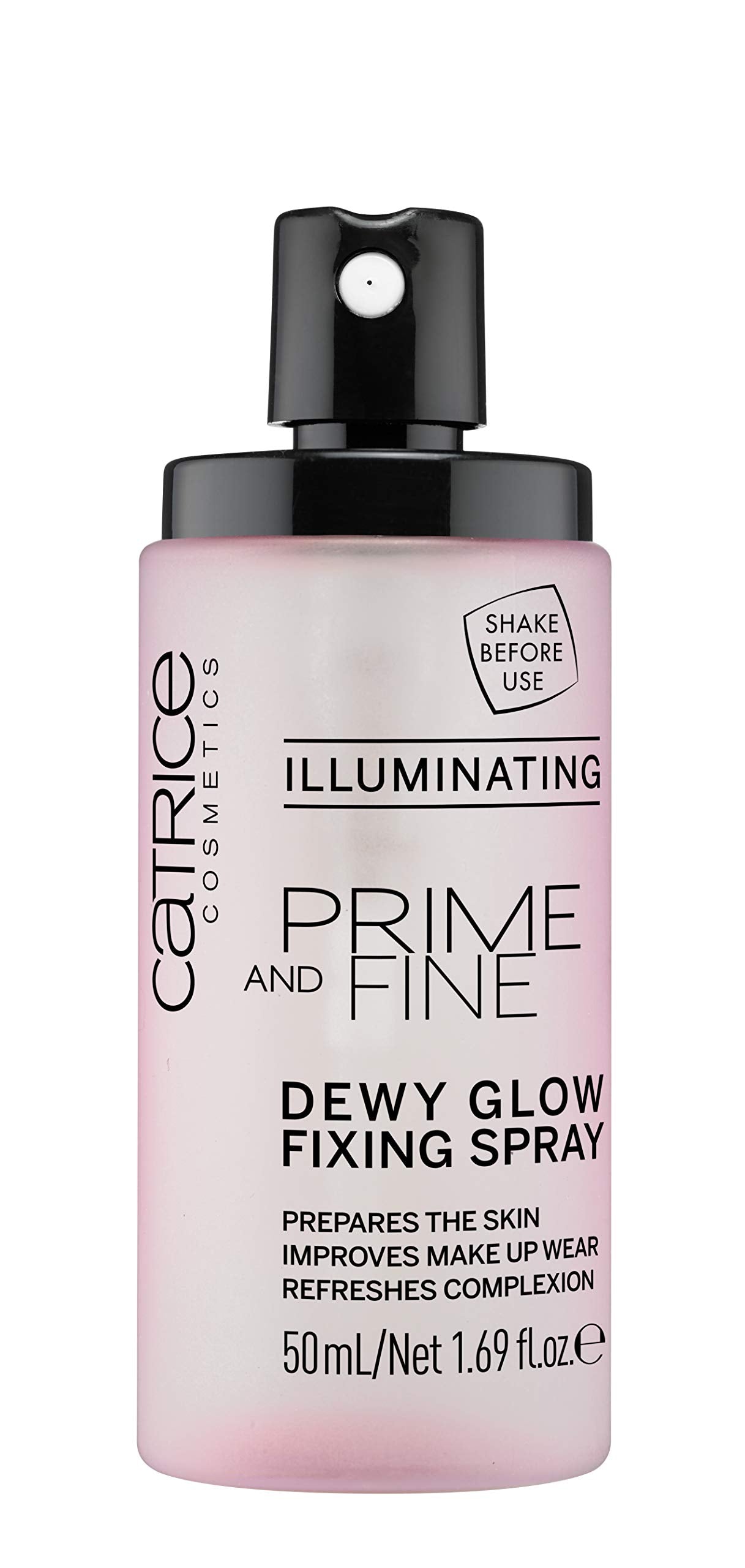 Catrice Prime & Fine Illuminating Dewy Glow Spray – 3-Pack, Transparent & Fast-Drying, Vegan & Cruelty-Free