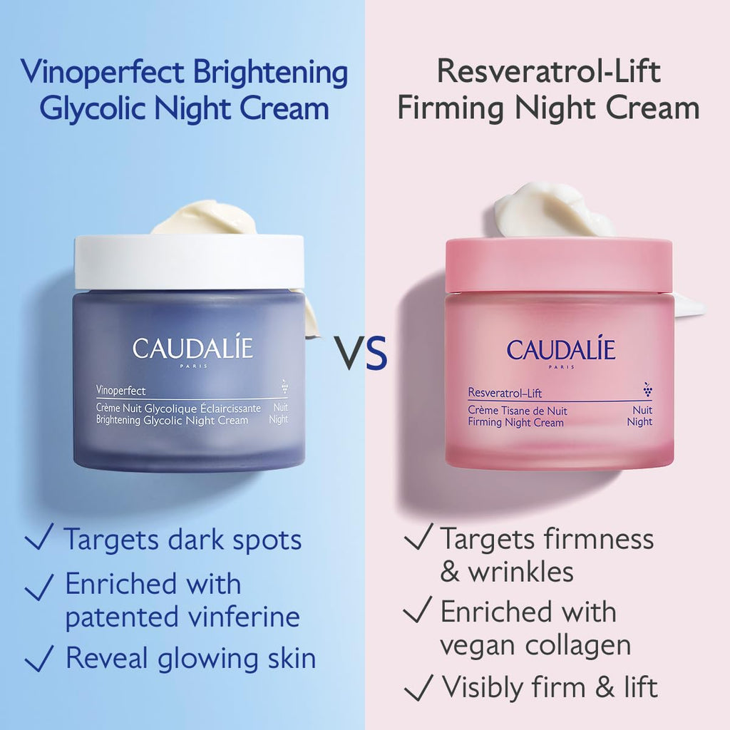 Caudalie Vinoperfect Dark Spot Brightening Glycolic Night Cream – Refill Pod (50 mL)