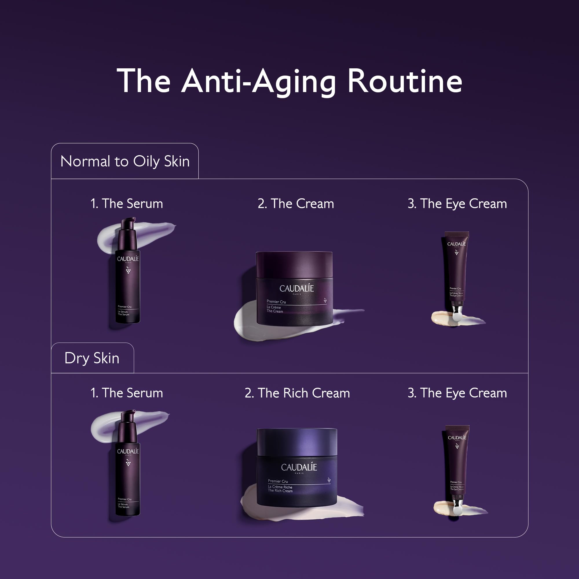 Caudalie Premier Cru The Rich Cream | Refillable Rich Moisturizer 50 mL