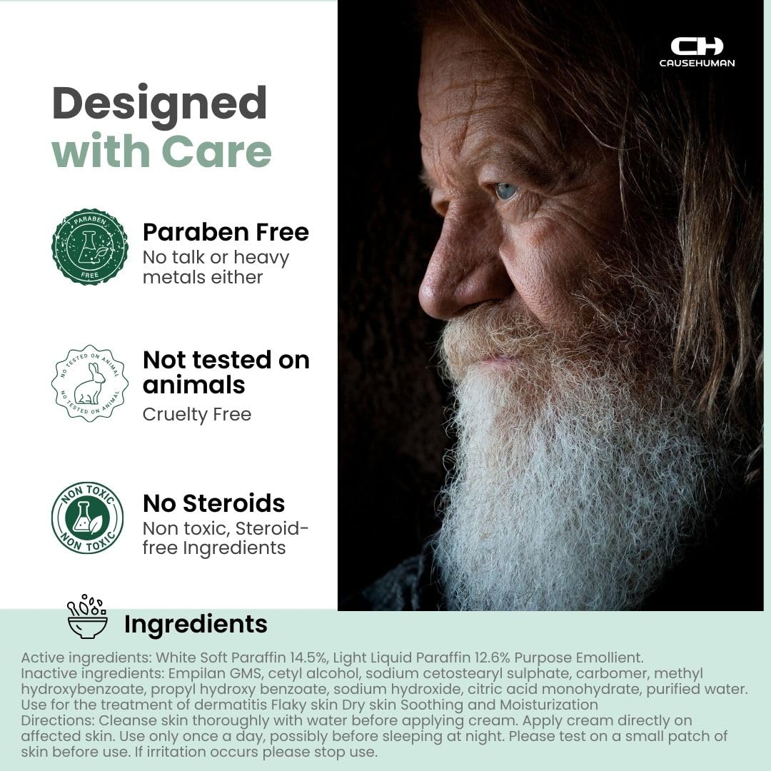 Cause Human 7-Day Phimosis Cream – Steroid-Free Relief at Home (90 g)