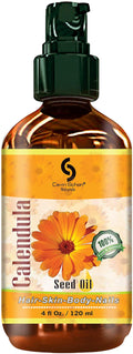 Cavin Schon Calendula Infused Oil – 4 oz Pure, Natural Moisturizer for Body, Nails & Hair