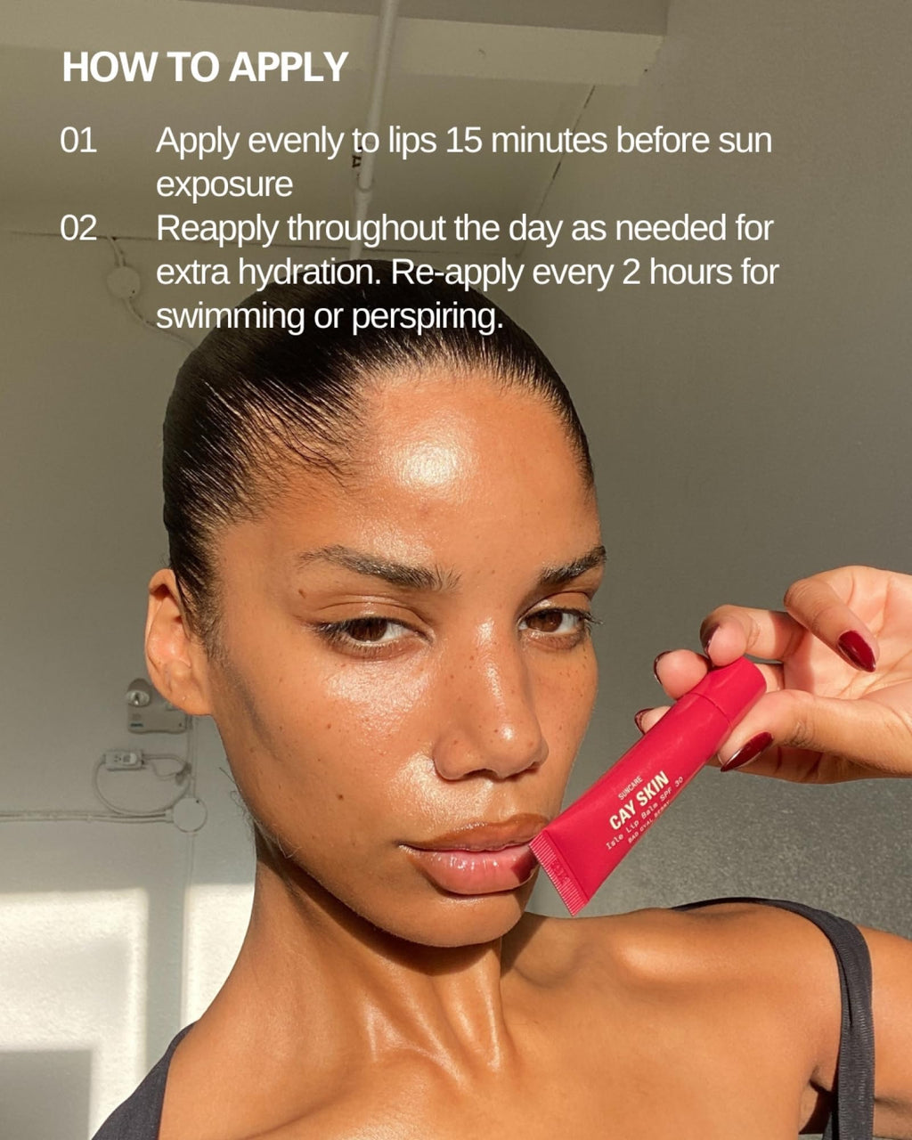 Cay Skin Isle Lip Balm SPF 30 – High Shine Hydrating Lip Gloss in Vanilla Brown Sugar, 3-Pack