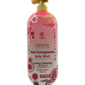 CB Complexion Boutik Red Pomegranate Body Wash – Calming Moisturizing Cleanser with Hyaluronic Acid & Olive Oil, 33.8 fl oz
