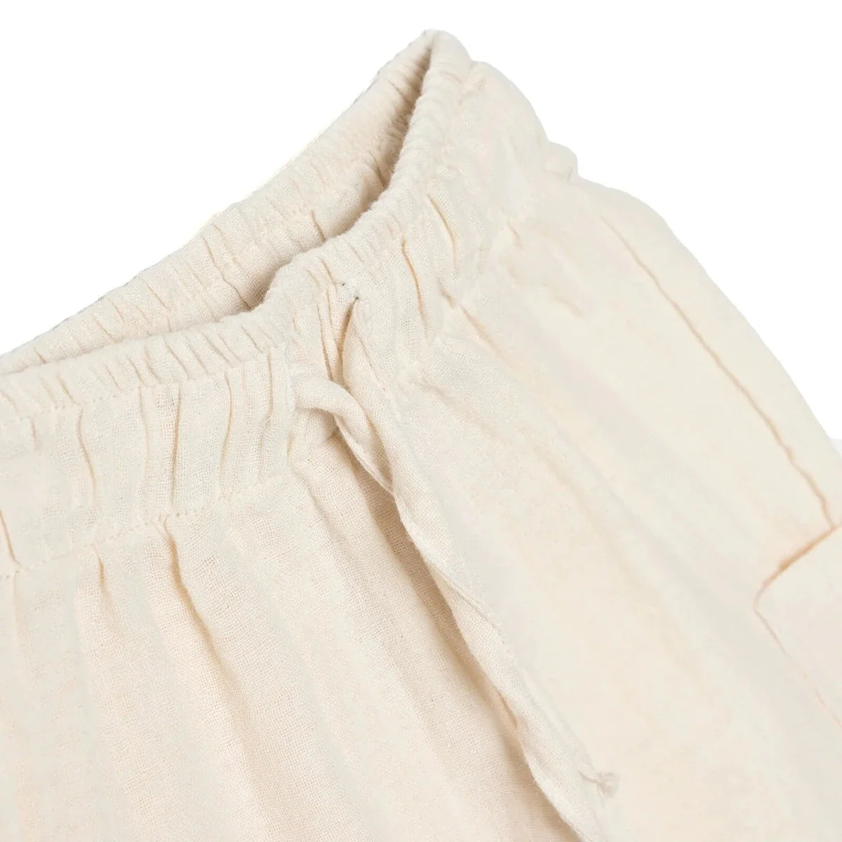 HelloBaby Turn-Up Muslin Baby Trousers (6-9 Months to 4-5 Years)
