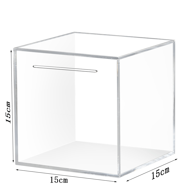 Coin Bank Only-in-no-out Savings Transparent