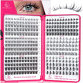 CCODDY Lash Clusters Kit – 360 Pcs Wide-Band Lashes (8–16mm) DIY at Home