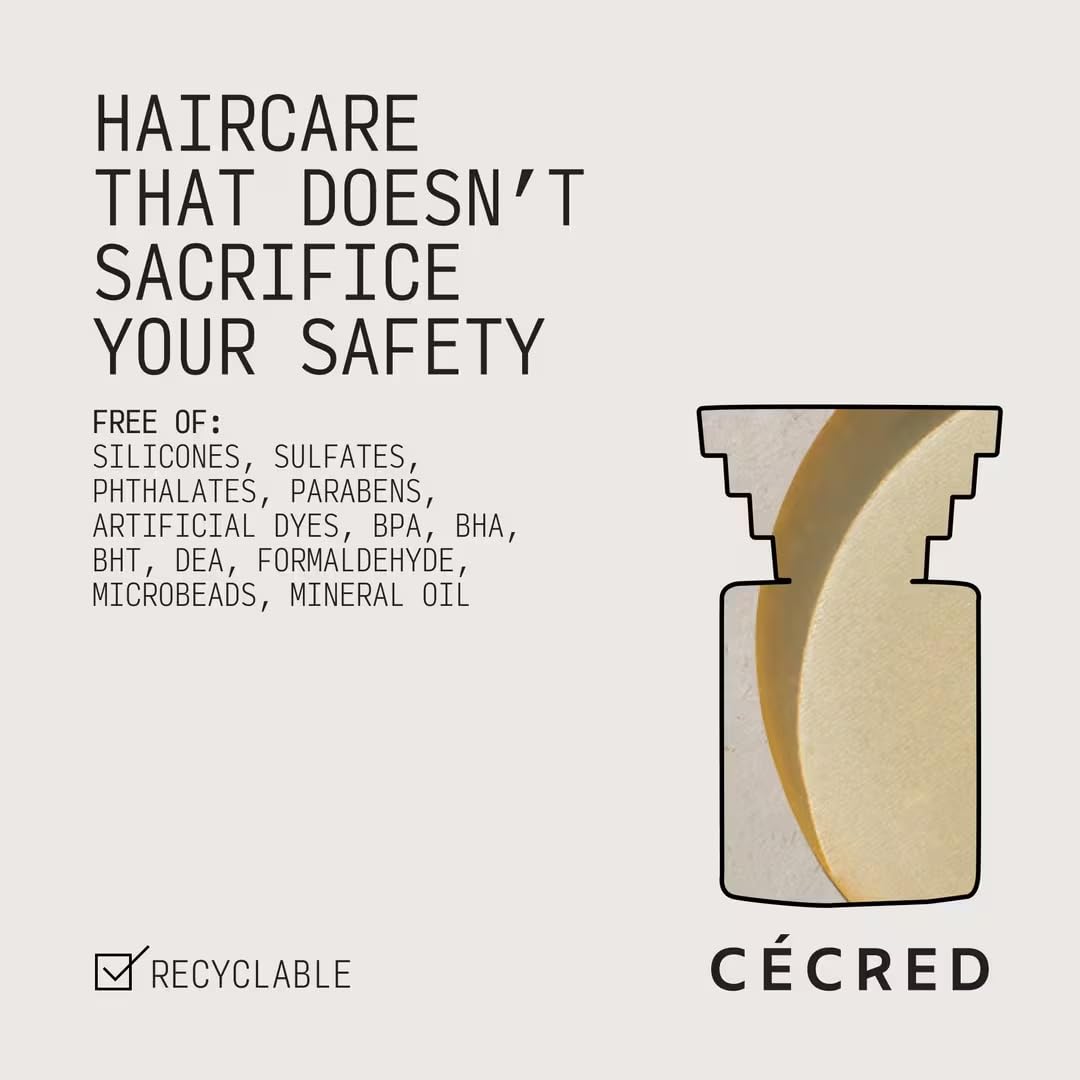 Cécred Nourishing Hair Oil – Lightweight Hydration with 13 Botanicals (1.7 oz)