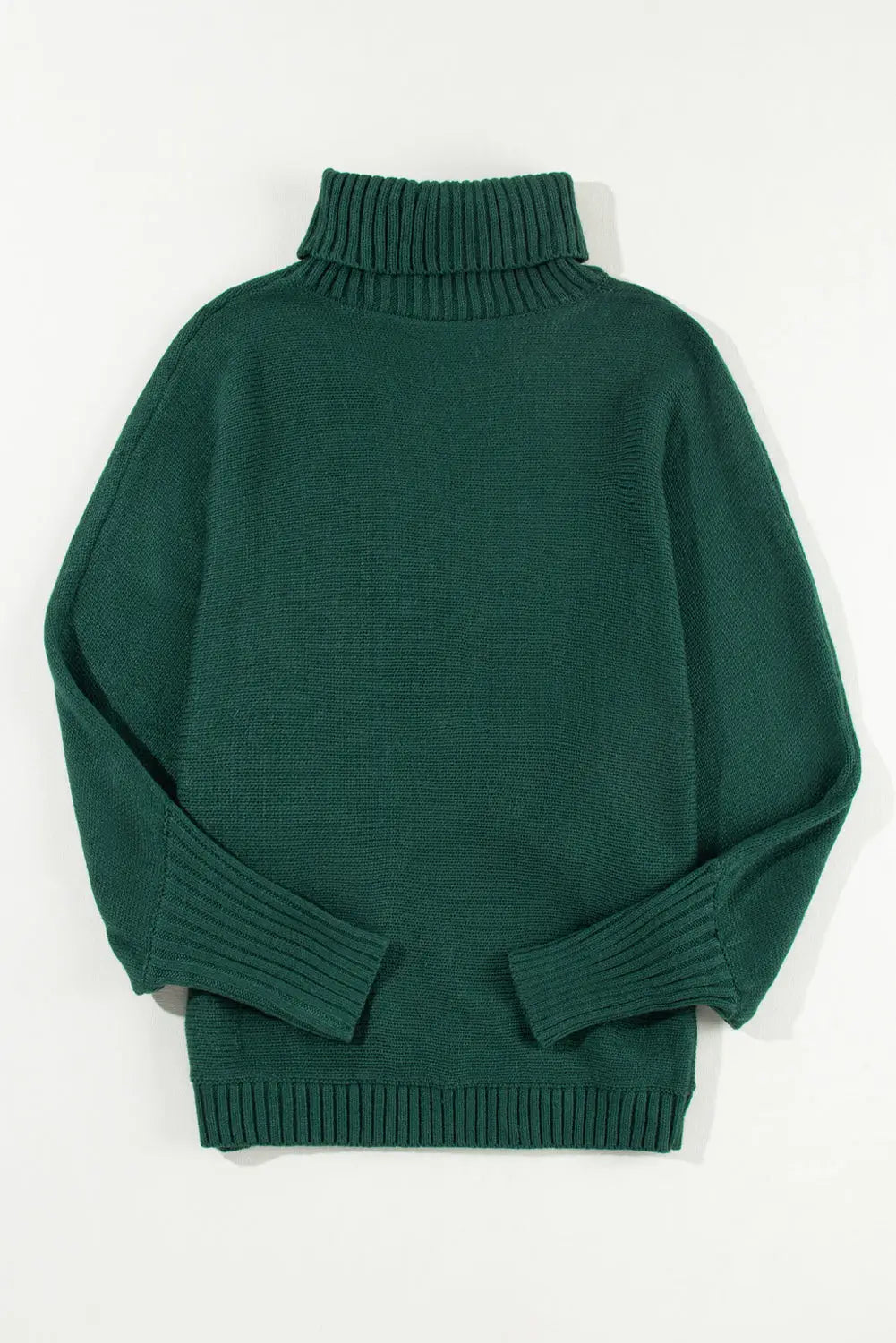 Fiery Red High Neck Sweater for a Stylish Christmas