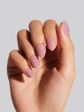 Celebritips Salon U-ltimate Misty Rose Nails – Extra Short Almond, Reusable Kit