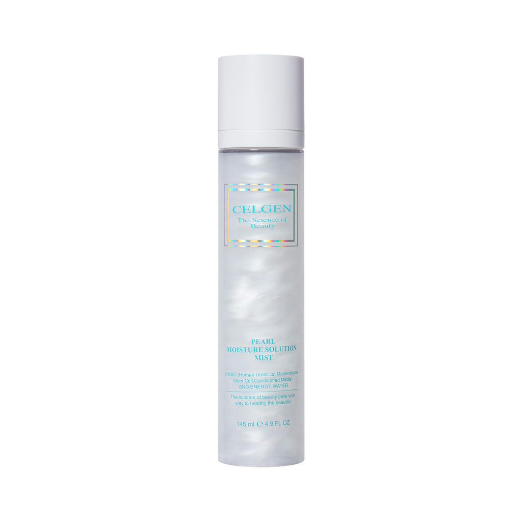 Celgen Pearl Moisture Solution Mist – Ultra Fine 3-in-1 Setting Spray with Niacinamide & Pearl Extract