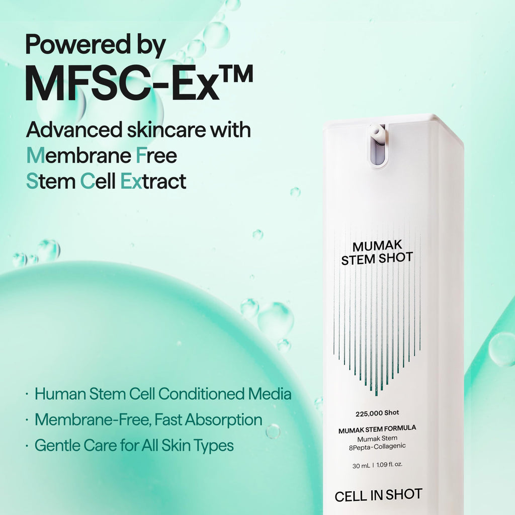 CELL IN SHOT Mumak Stem Shot – Skin Lifting & Elasticity Booster with MFSC® Stem Cell Technology