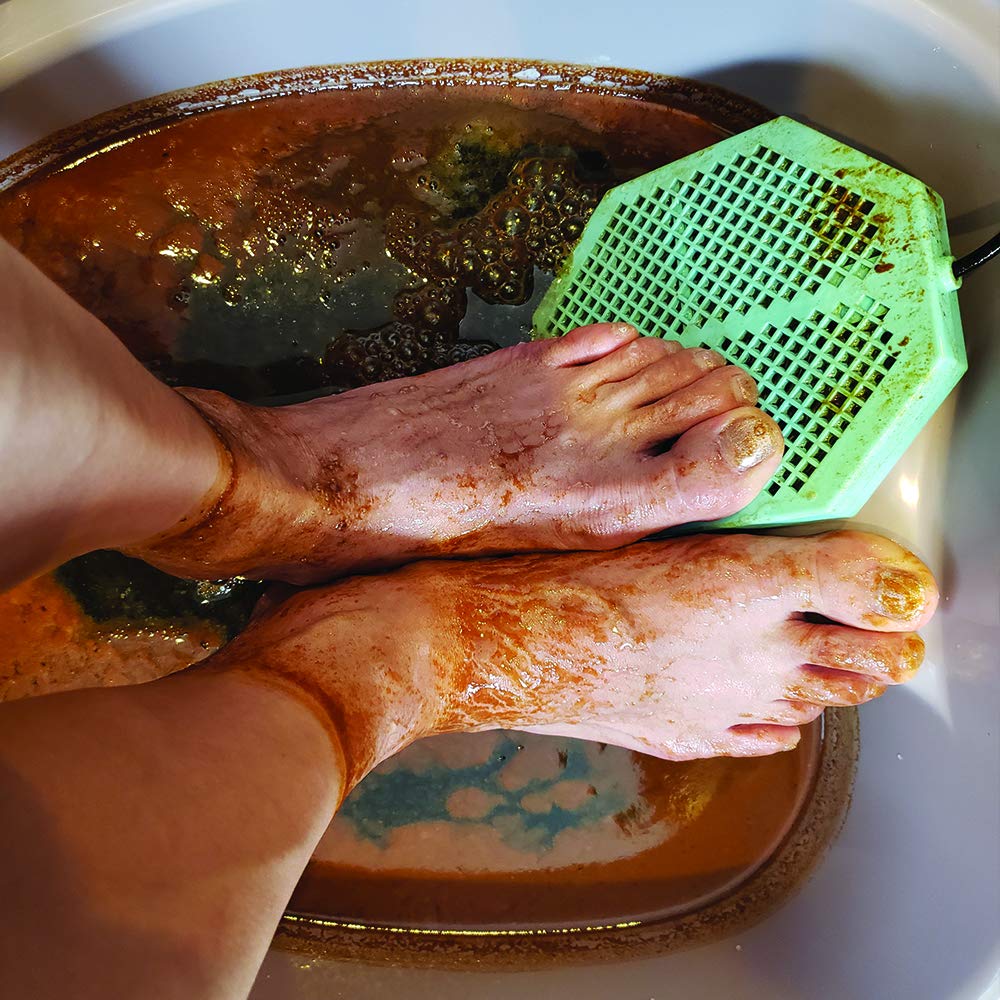 Cell Spa CS-900 2 Pack Dual Coil Detox Foot Bath Arrays | Flat Stainless Steel Ionic Cleanse | 1/4" Plug Compatible
