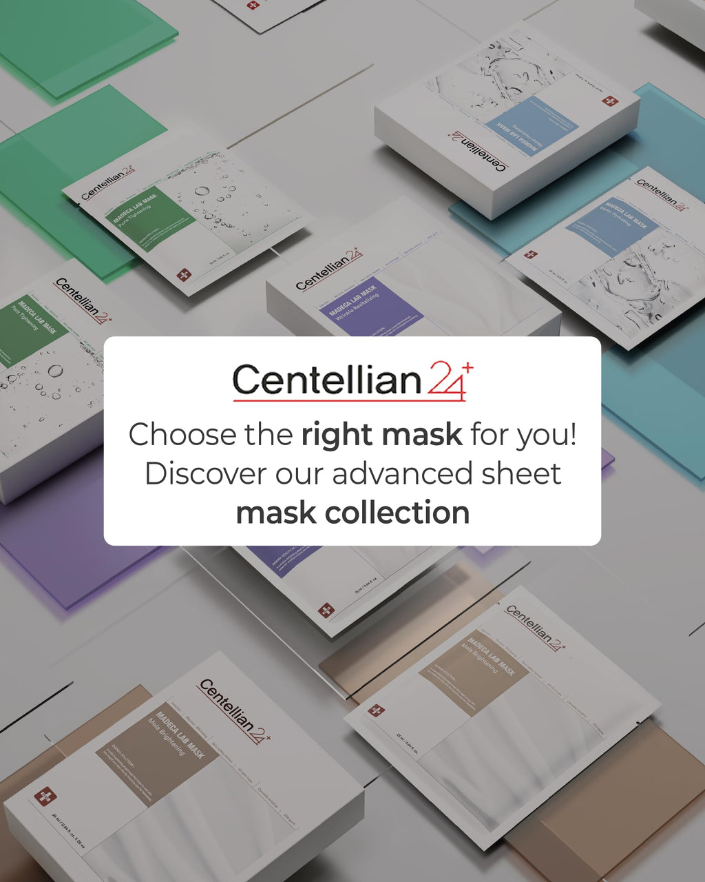 CENTELLIAN 24 Madeca Mask – Ultra Calming Sheet Mask with Centella TECA, Niacinamide (6pc)