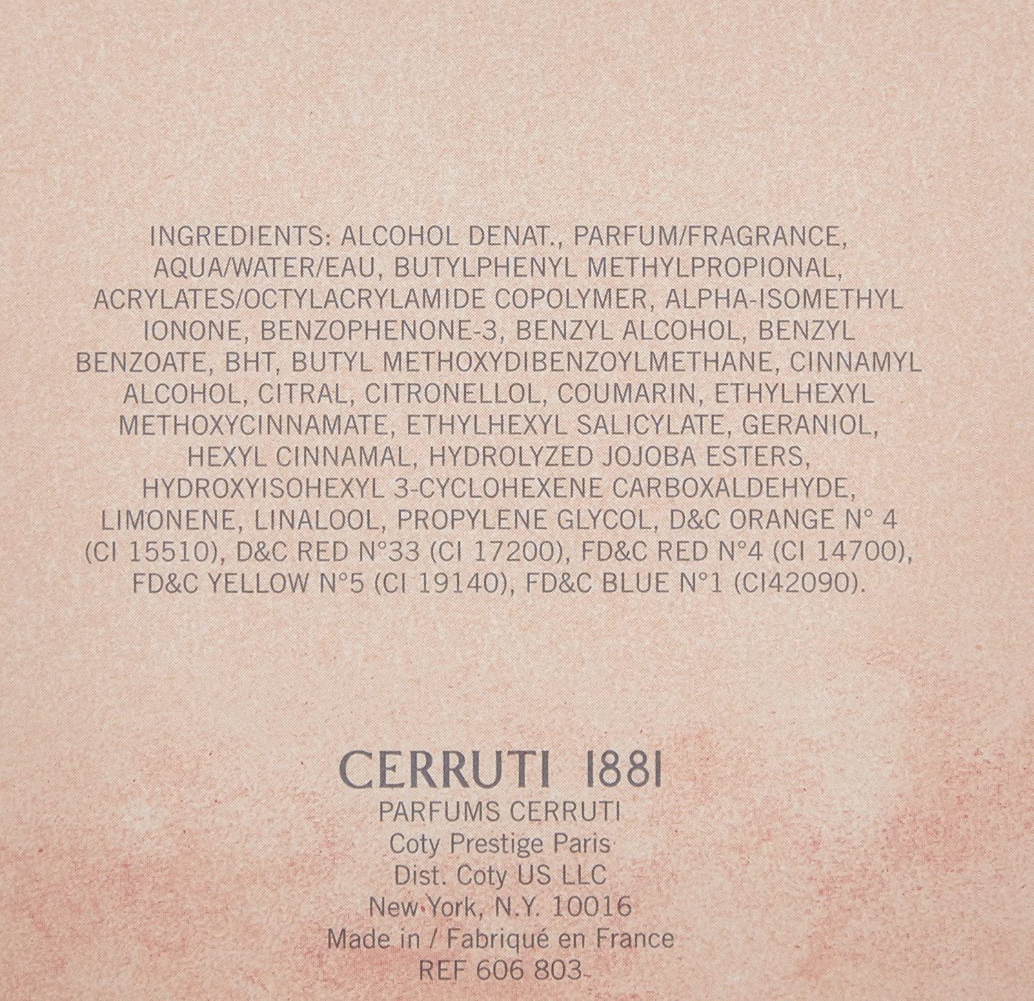 Cerruti 1881 for Women – Eau de Toilette Spray, 1.7 oz by Nino Cerruti