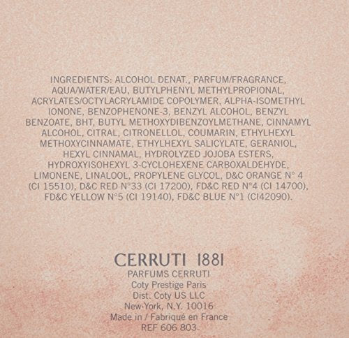 Cerruti 1881 for Women – Eau de Toilette Spray, 1.7 oz by Nino Cerruti