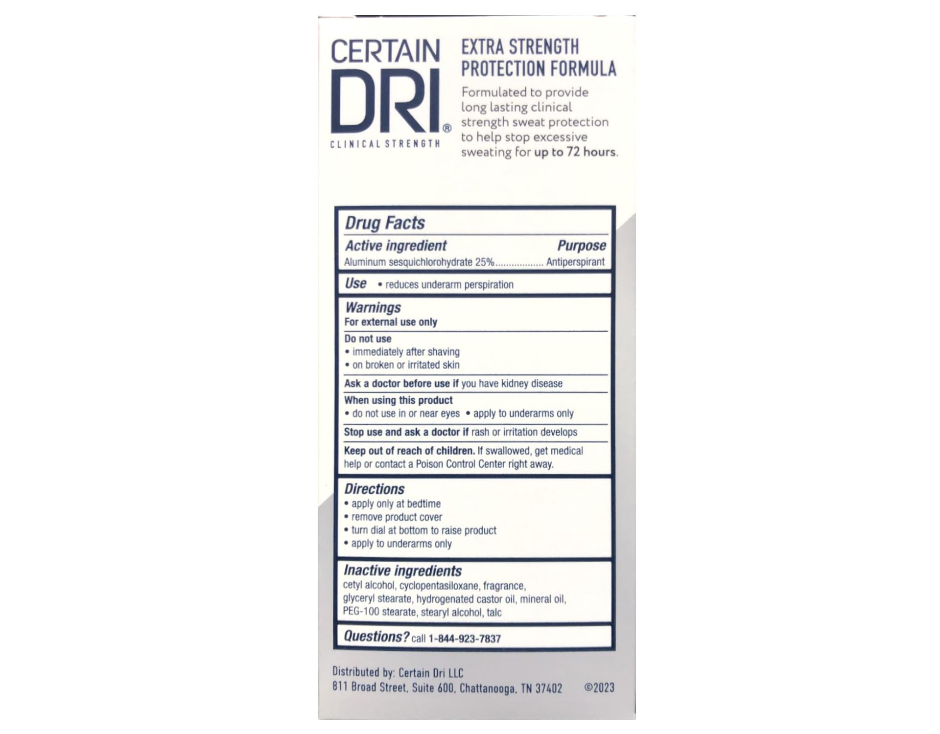 Certain Dri Anti-Perspirant Solid 1.7 oz – Pack of 6 | Long-Lasting Sweat Protection