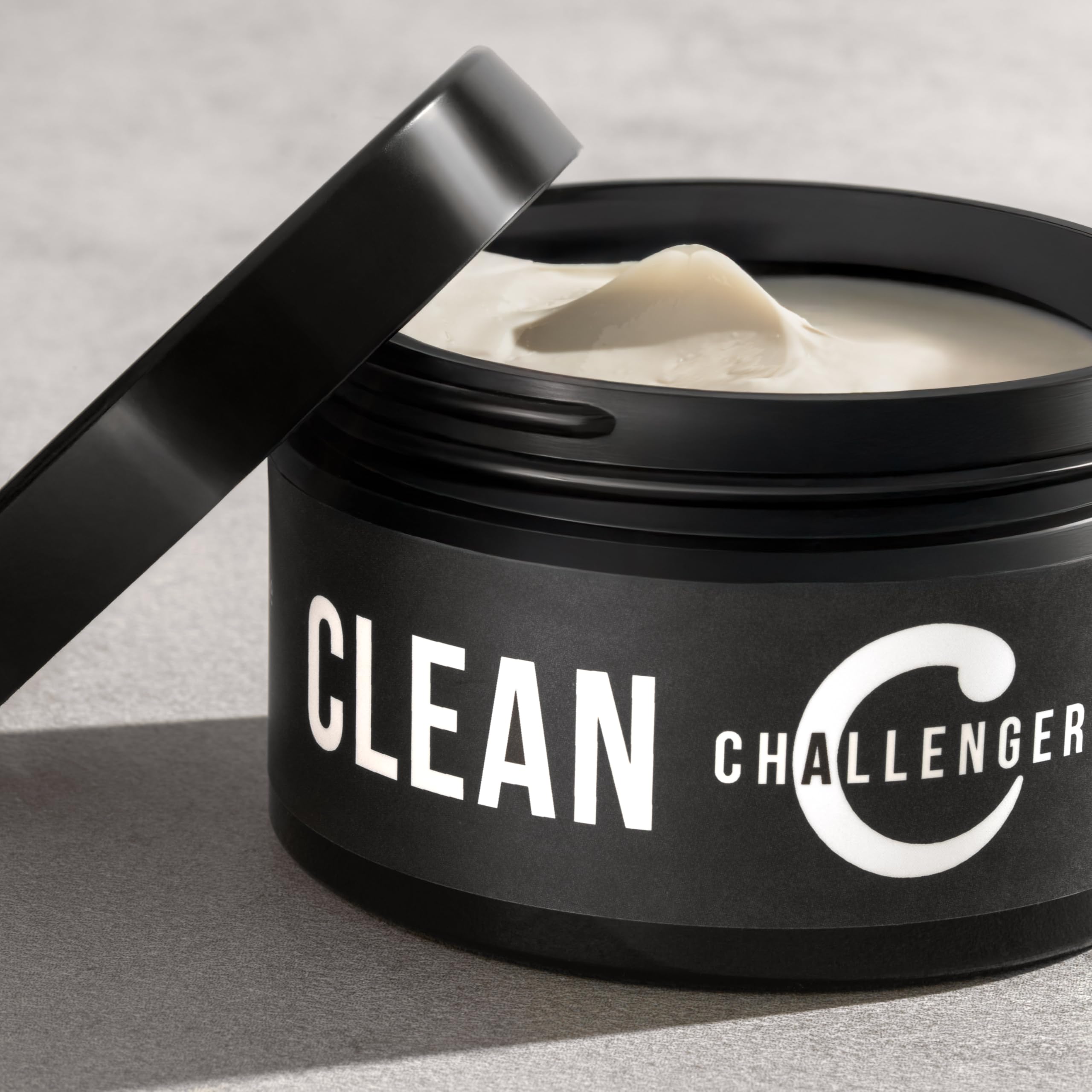 Challenger Fragrance-Free Cream Pomade Combo – Non-Comedogenic, Matte Finish, Medium Hold (3oz & 1.5oz Jars)