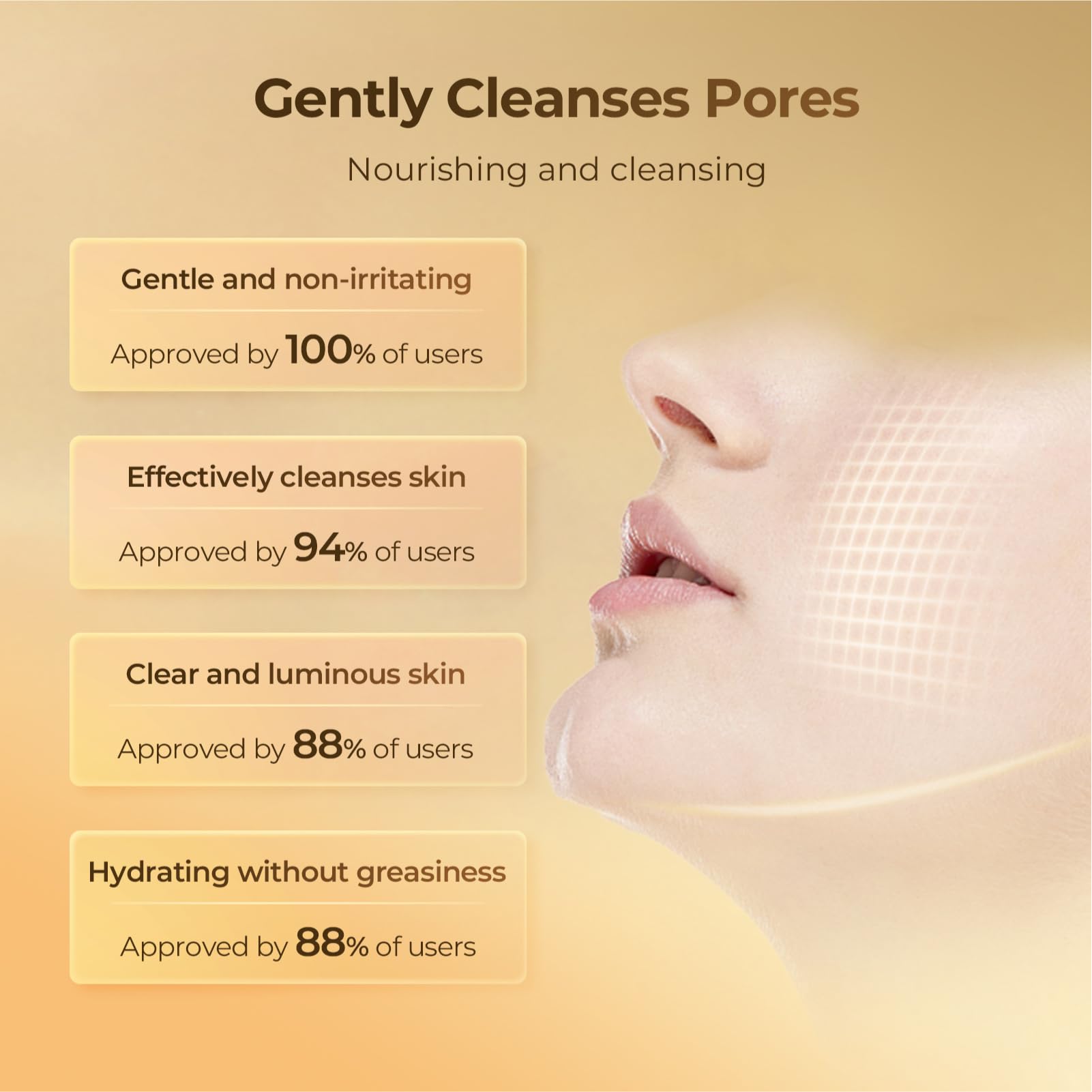 CHANDO HIMALAYA Gold Diamond Facial Cleanser – Reviving Daily Cleanser with Amino Acids for Hydration