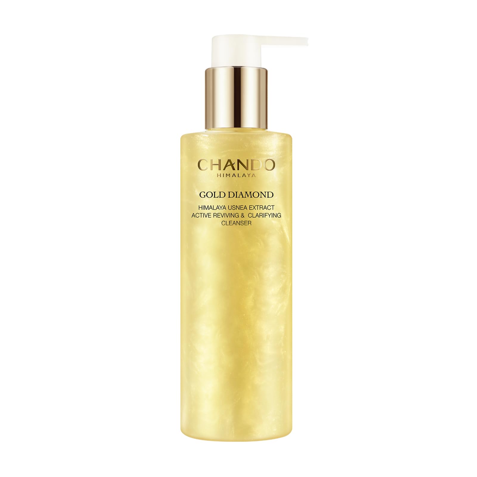 CHANDO HIMALAYA Gold Diamond Facial Cleanser – Reviving Daily Cleanser with Amino Acids for Hydration