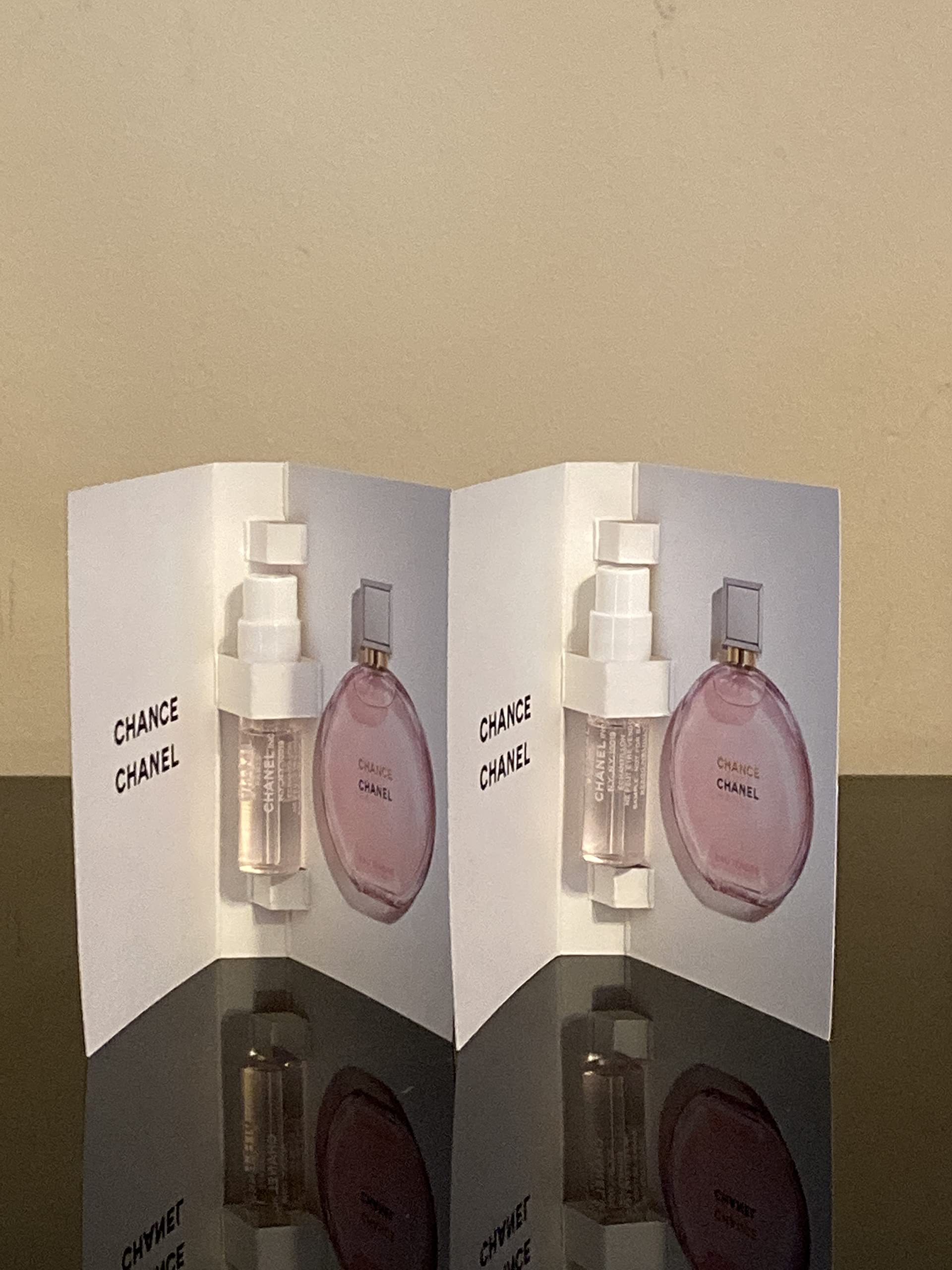 CHANEL Chance Eau Tendre Vial Sampler Set – 2 x 0.05 oz / 1.5 ml for Women
