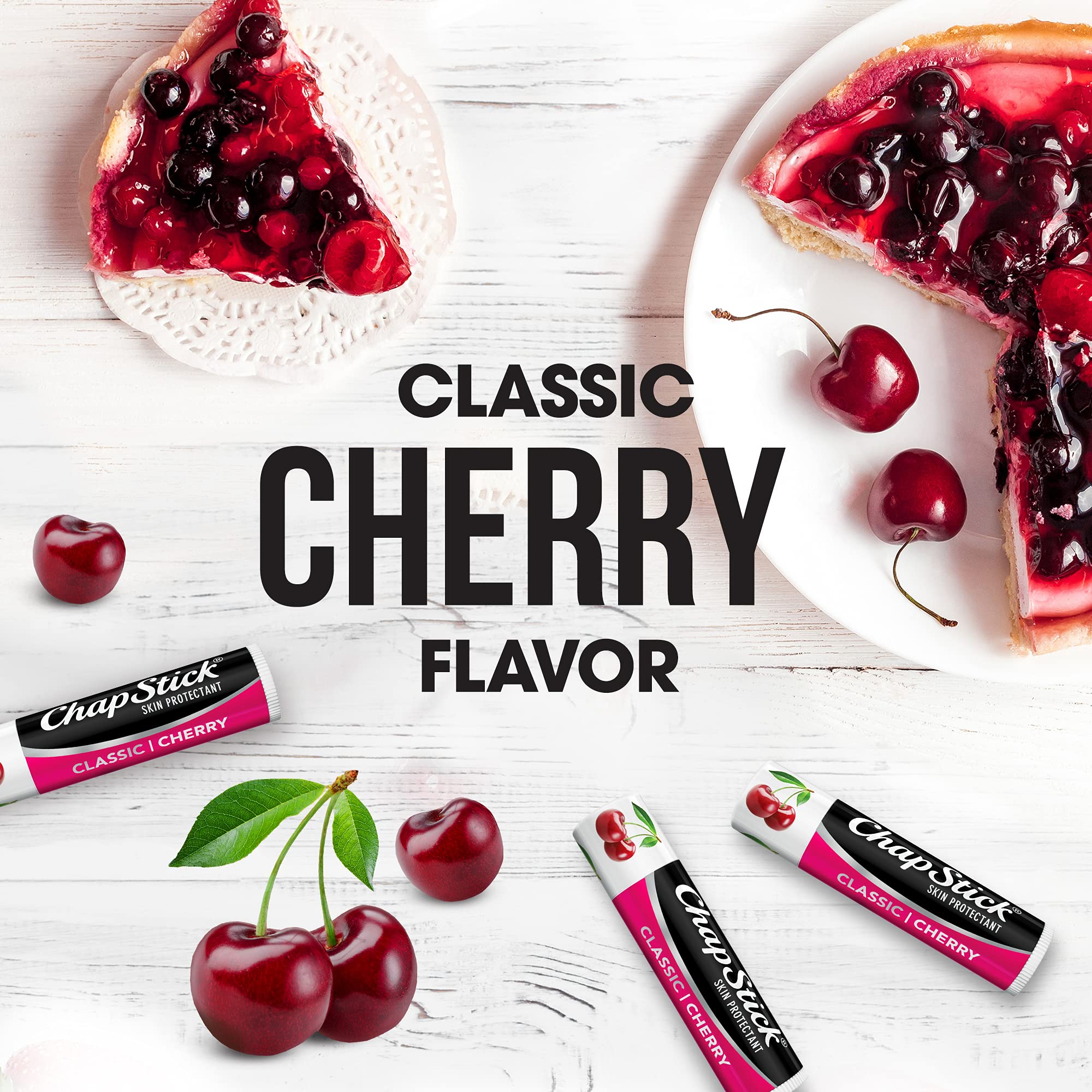 ChapStick Bulk Lip Balm: Classic Cherry 12-Count (0.15 oz each) | Lip Moisturizer